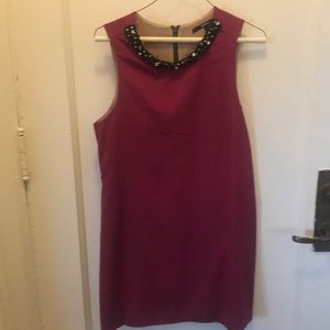 Naven purple shift cocktail dress